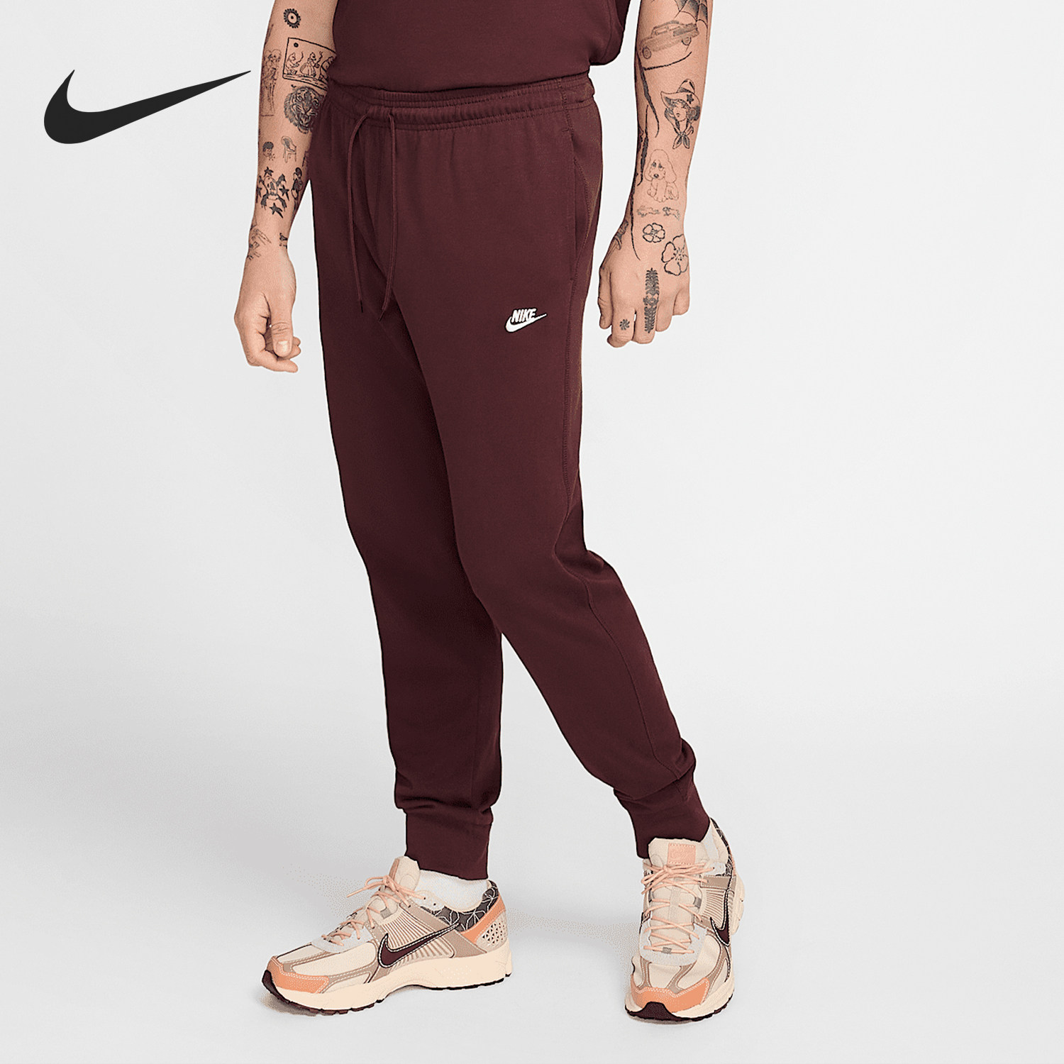 Nike/耐克正品2025秋季款男士束脚针织耐穿长裤FQ4330-652,运动服/休闲服装,运动长裤,淘宝优惠券,粉丝福利购,淘宝优惠卷