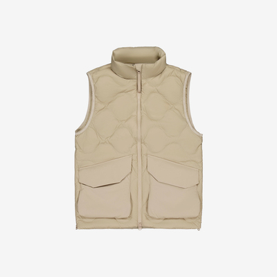 New Balance/NB正品2025新款男子保暖立领羽绒马甲NJE41231-DB