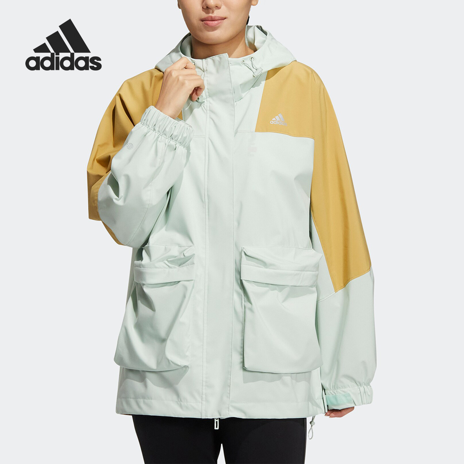 阿迪达斯官方正品女子外套
