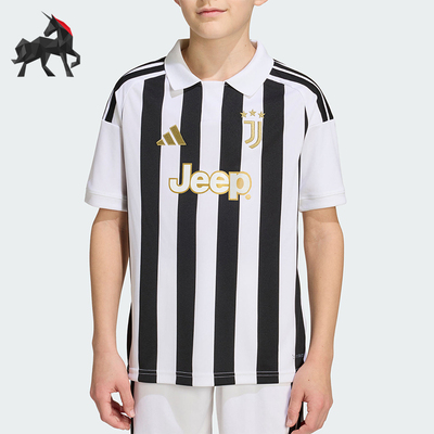Adidas/阿迪达斯正品新款大童主场球迷版足球经典短袖球衣KB8836