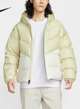 Nike/耐克官方正品Windrunner男士拉链梭织保暖羽绒服HQ7791-229