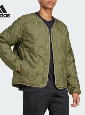 Adidas/阿迪达斯官方正品秋冬新款男士保暖运动休闲棉服JD1095