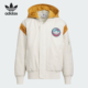 休闲运动棉服IW7655 三叶草儿童连帽个性 Adidas 阿迪达斯正品