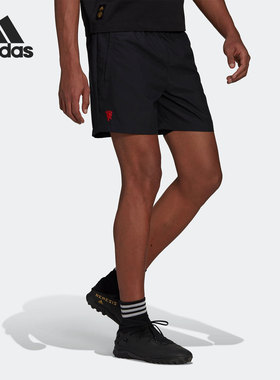Adidas/阿迪达斯正品MUFC Q2 SHO 男子曼联足球短裤H56688