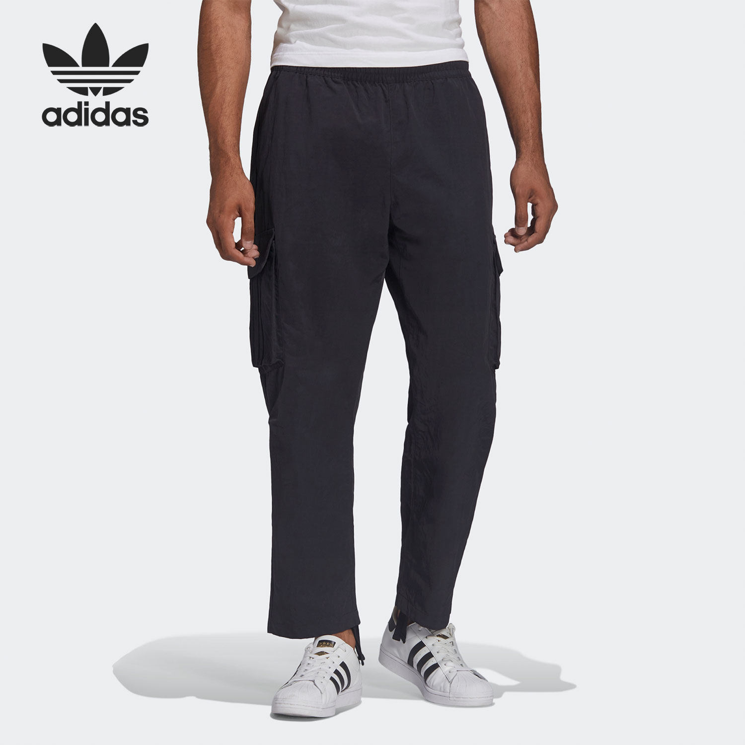 Adidas/阿迪达斯官方正品三叶草休闲男子时尚运动工装长裤 HI5271,运动服/休闲服装,运动长裤,淘宝优惠券,粉丝福利购,淘宝优惠卷