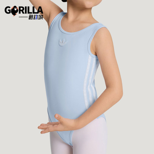 Adidas/阿迪达斯正品三叶草小童舒适运动无袖连体衣LF8940