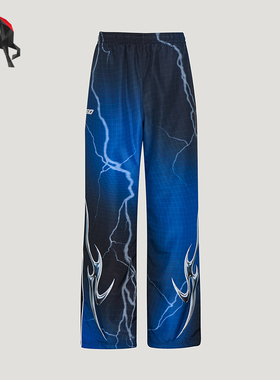 Adidas/阿迪达斯正品三叶草新款男女蓝黑色经典训练运动裤KY5775