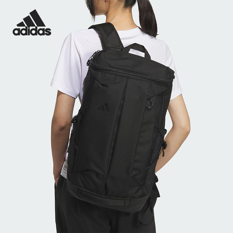 Adidas/阿迪达斯正品2025年夏季男女经典运动便携双肩包JM4992