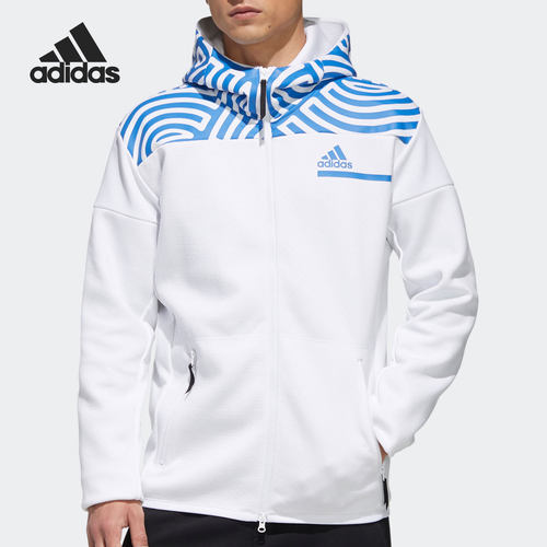 阿迪达斯男子连帽外套