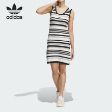 阿迪达斯官方正品 SKFH DRESS 女士针织运动连衣裙JI7046 Adidas