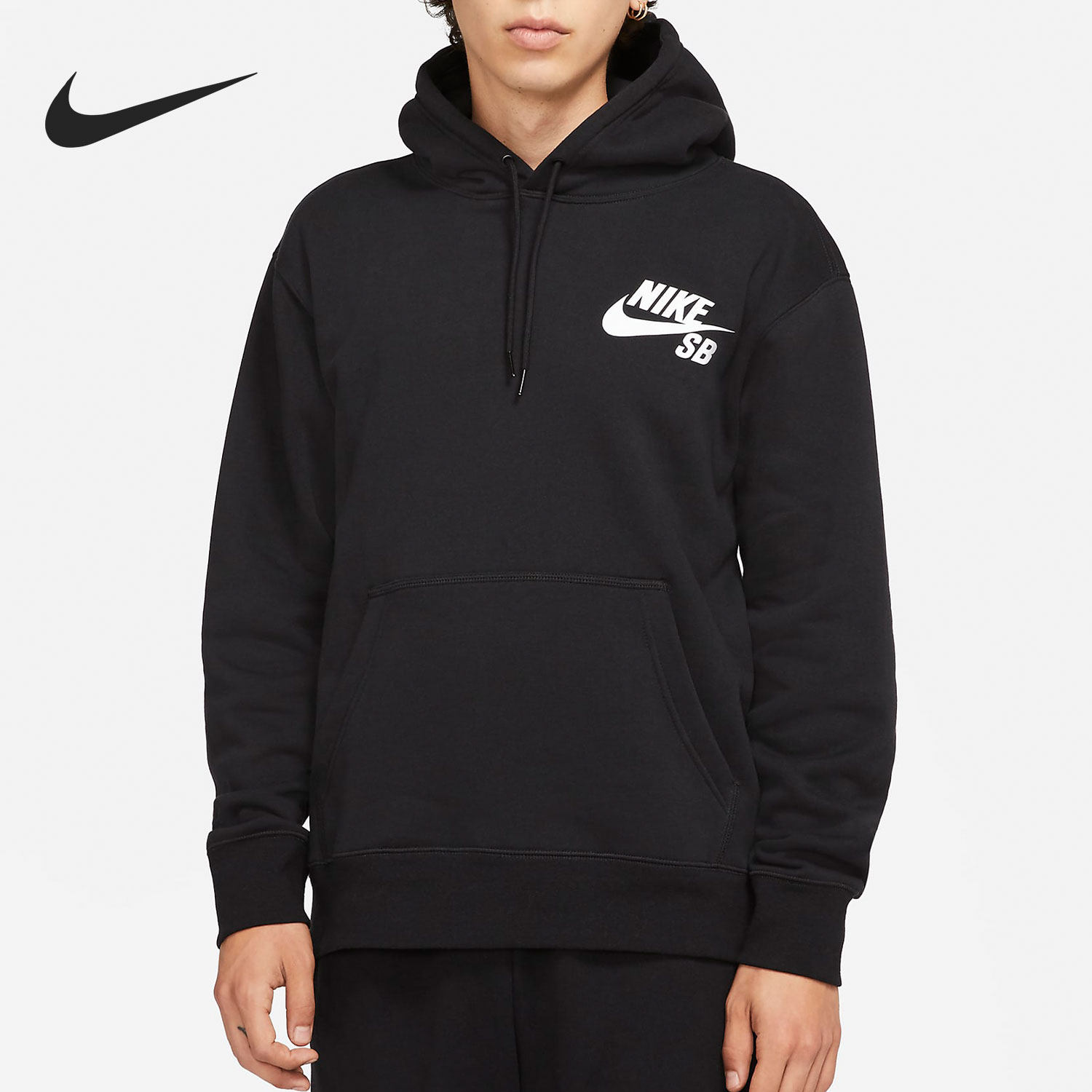 Nike/耐克正品当季新款男子起绒连帽休闲运动套头卫衣 CW7065-010,运动服/休闲服装,运动卫衣/套头衫,淘宝优惠券,粉丝福利购,淘宝优惠卷