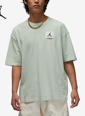 Nike/耐克官方正品Air Jordan男子圆领休闲运动短袖T恤DZ0605-321