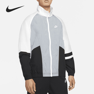 男子运动休闲拉链透气夹克外套DD6171 2021新款 065 耐克正品 Nike