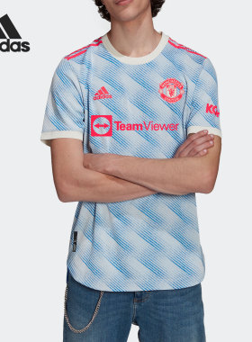 Adidas/阿迪达斯正品休闲男子时尚潮流足球训练短袖 GM4622