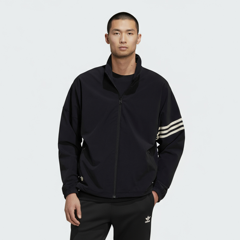 Adidas/阿迪达斯正品 NEW C 三叶草男子运动夹克外套 HM1868
