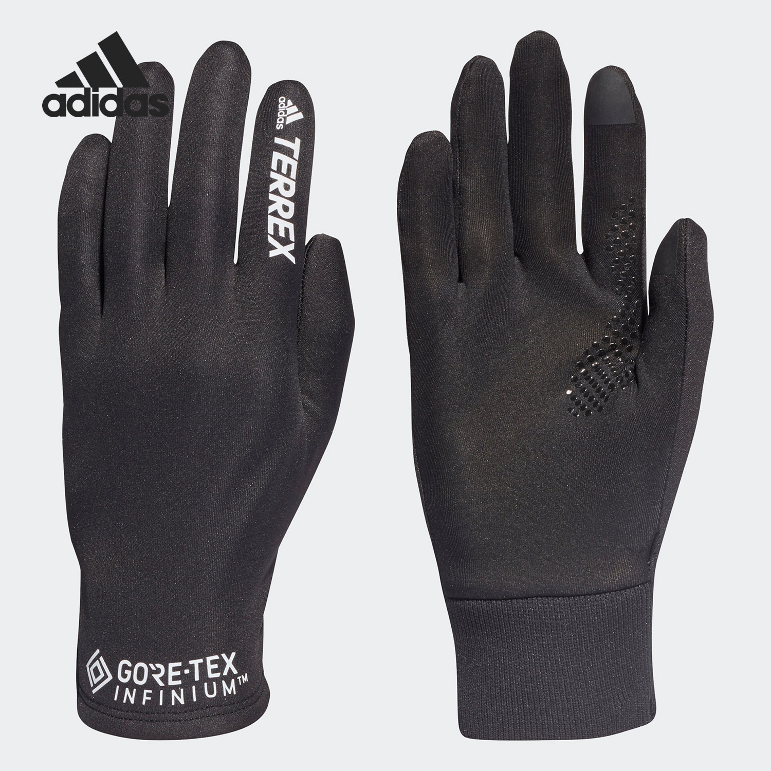 Adidas/阿迪达斯正品TERREX男女GORE-TEX户外运动手套GU7406