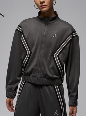 Nike/耐克正品JORDAN女士立领运动健身短款外套HQ9216-068