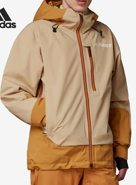 Adidas/阿迪达斯正品休闲男子时尚户外防风滑雪外套 GT2803