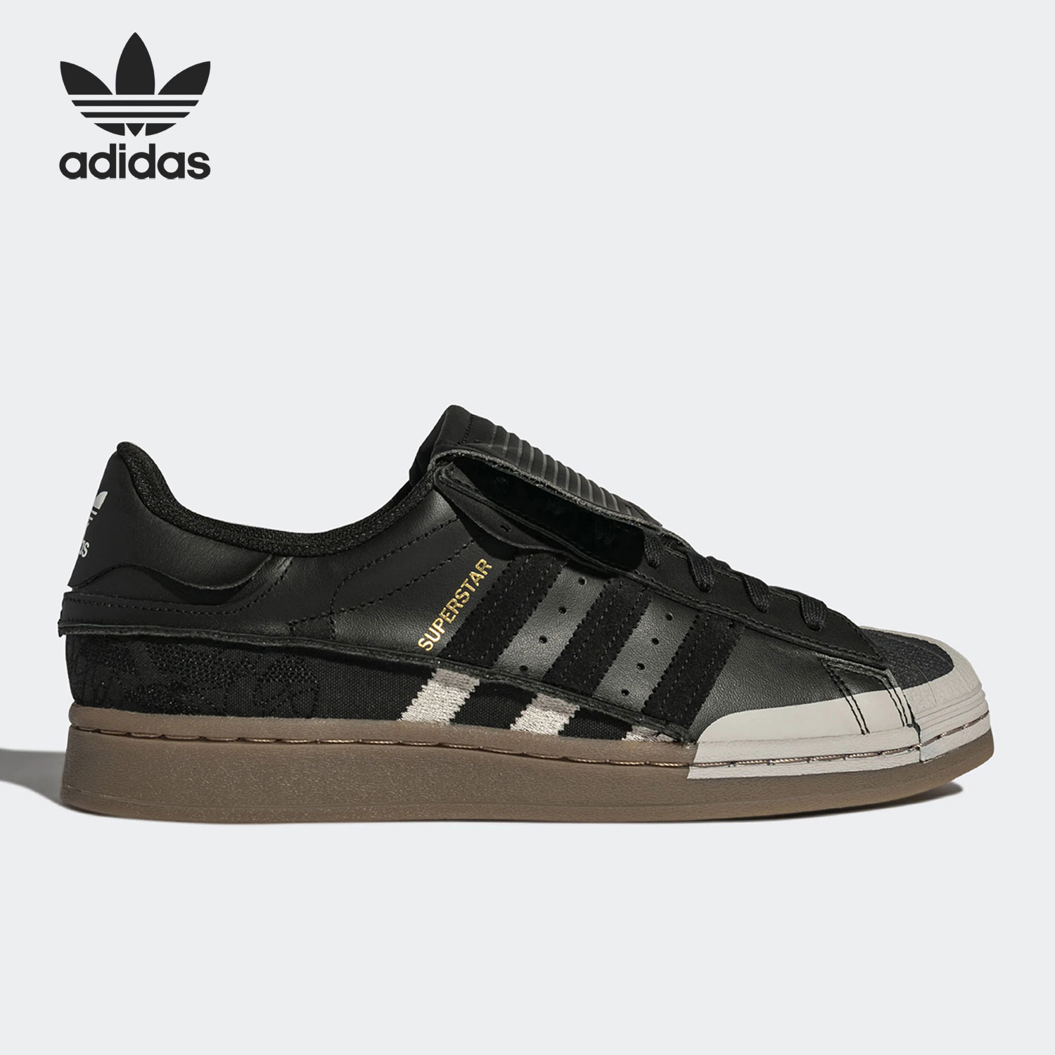 adidas/阿迪达斯官方正品三叶草superstar男女贝壳头板鞋hp6178