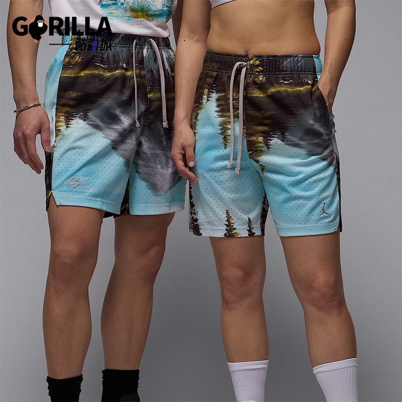 Nike/耐克正品Luka Dri-FIT男士网眼布时尚经典短裤HQ8783-009