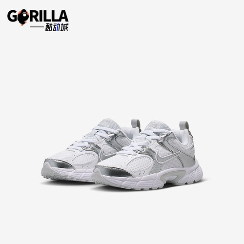 Nike/耐克正品V5 RNR 小童系带轻盈透气复古低帮运动鞋HQ6412-103