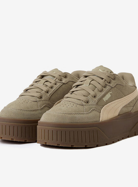 Puma/彪马正品KARMEN男女运动厚底耐磨休闲复古轻便板鞋397462-15