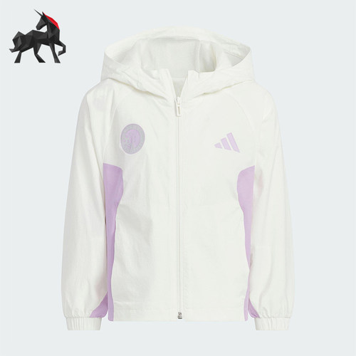 Adidas/阿迪达斯正品BTS WV JKT儿童休闲户外运动耐穿外套KC5988