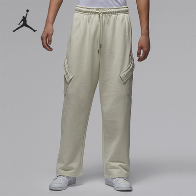 Nike/耐克正品JORDAN男士日常直筒刺绣针织运动长裤IQ3952-090