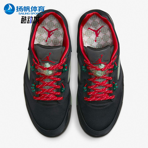 Nike/耐克正品JORDAN男女系带低帮耐磨气垫减震篮球鞋DM4640-036