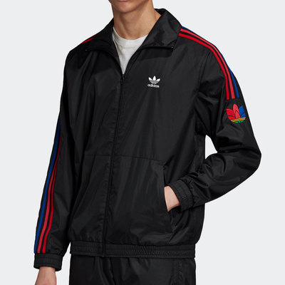 阿迪达斯男子立领夹克外套