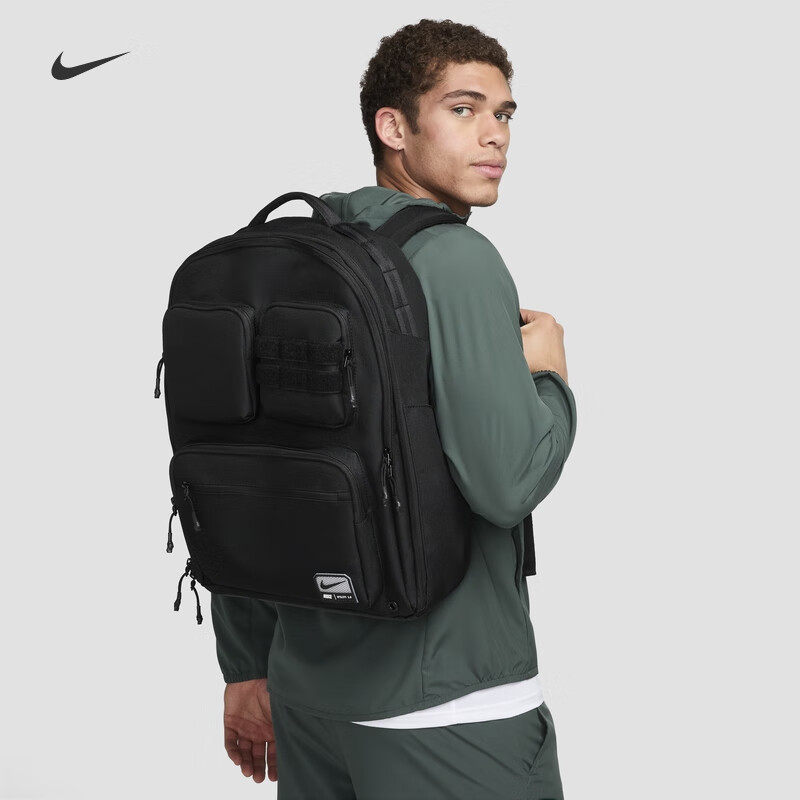 Nike耐克正品旅行背包男女骑行运动包户外登山双肩包轻便休闲书包