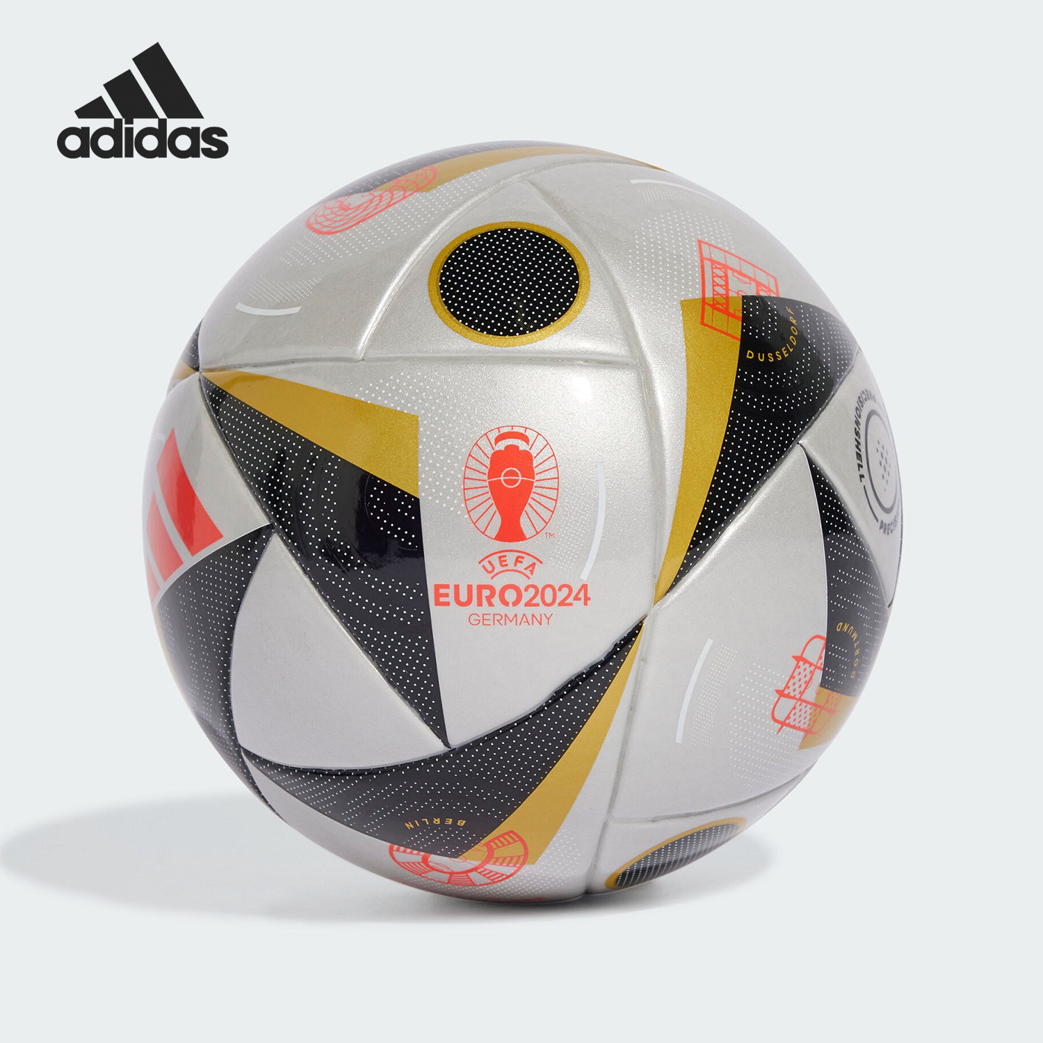 Adidas/阿迪达斯正品EURO24 MINI F男女运动耐磨足球IX4048