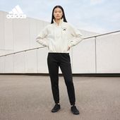 Adidas SWEAT女士立领宽松卫衣KC0067 ZIP 阿迪达斯正品 HALF