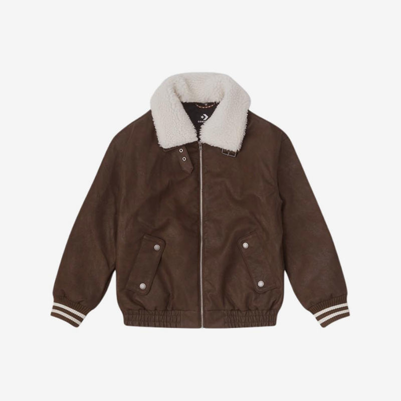 Converse/匡威正品运动女子户外休闲翻领夹克外套10026926-A02