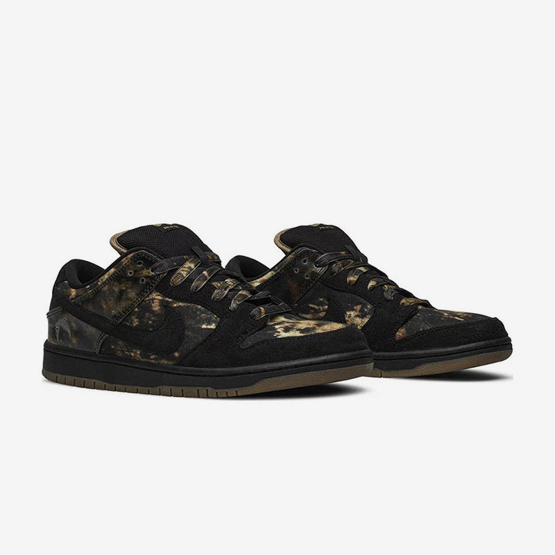 Nike/耐克正品男士系带皮革复古拼色休闲低帮板鞋536356-002