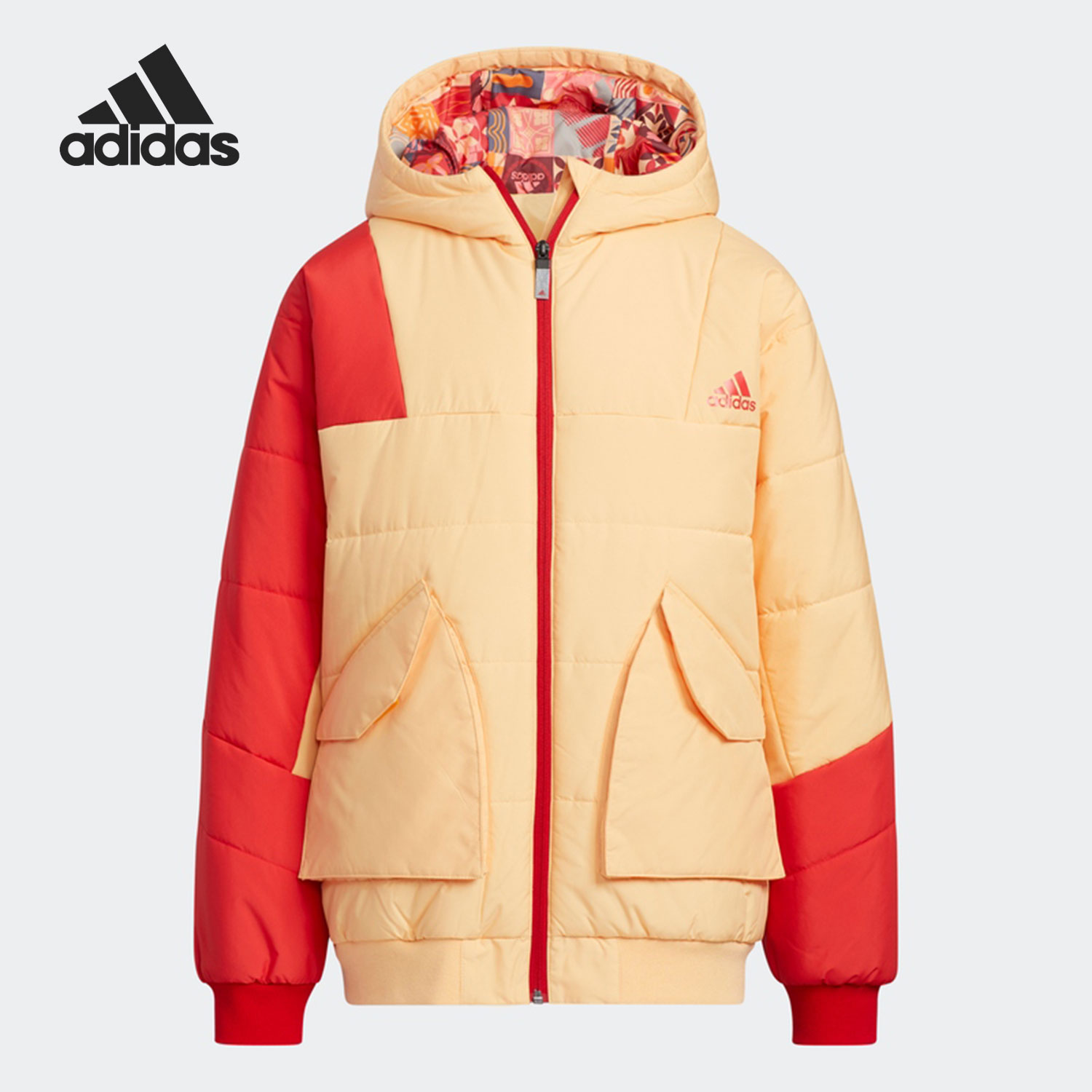 Adidas/阿迪达斯正品新款春季新款大童运动棉服HC2721