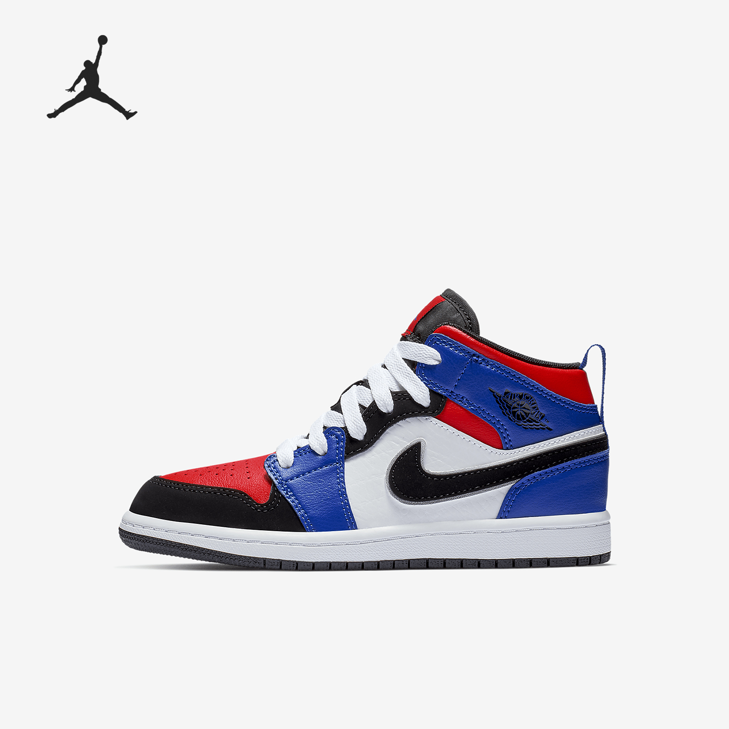 Nike/耐克正品JORDAN小童经典耐磨运动中帮篮球鞋640734-124