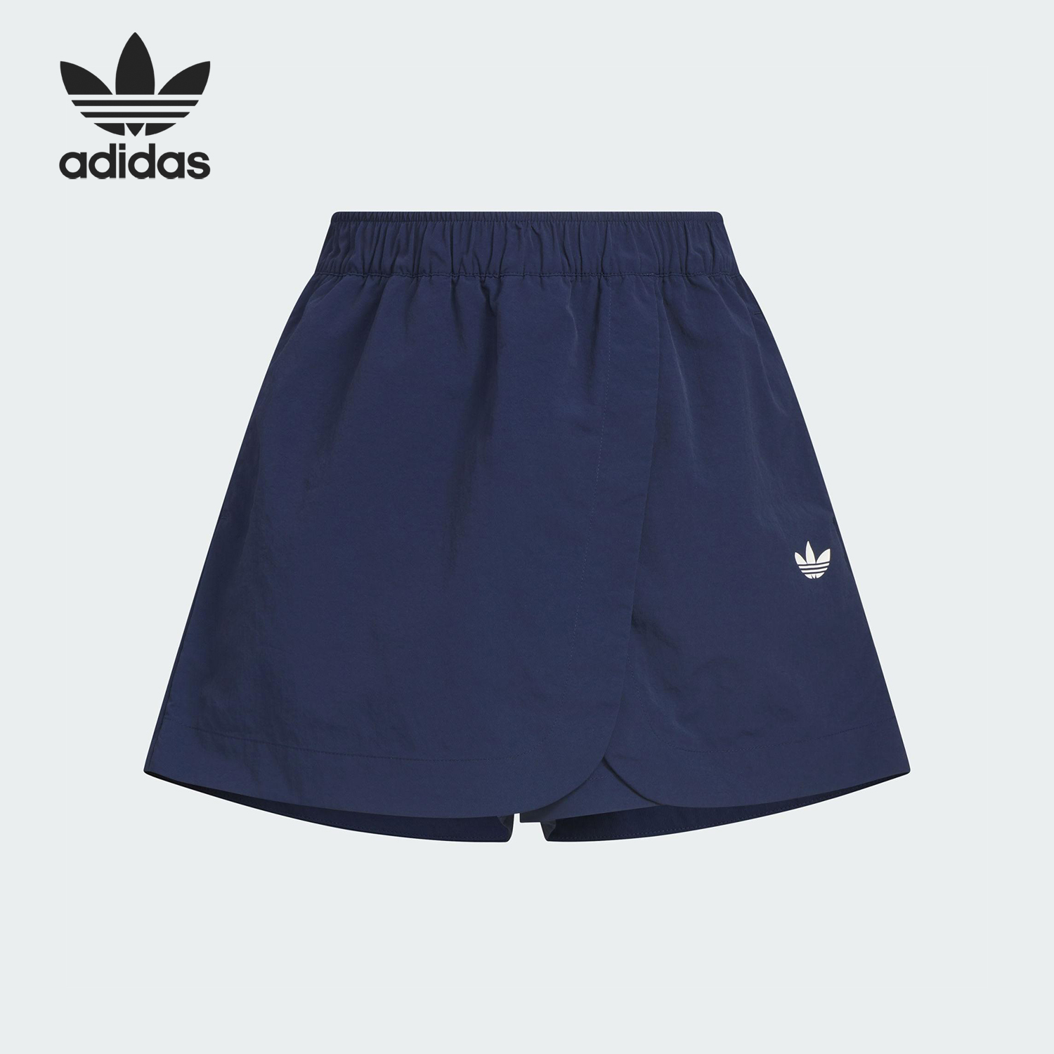 阿迪達斯大童戶外休閑運動半身裙