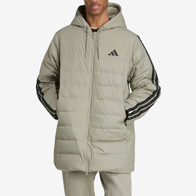 Adidas/阿迪达斯正品冬季男士宽松经典保暖休闲连帽羽绒服JM4062
