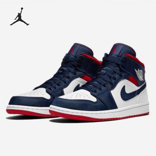 Nike/耐克正品 AIR JORDAN 1 男子经典低帮运动篮球鞋852542-104 - 封面