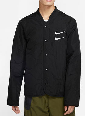 Nike/耐克正品大钩子男两面穿飞行夹克休闲外套CU3923 CJ4876-010