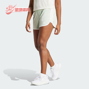 短裤 Adidas SHORT女士跑步透气修身 M20 IN1582 阿迪达斯正品