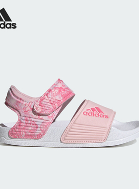 Adidas/阿迪达斯官方正品当季新款大童魔术贴运动沙滩凉鞋ID2624