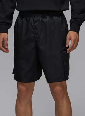 Nike/耐克官方正品Jordan男士梭织宽松运动工装短裤HV9684-010