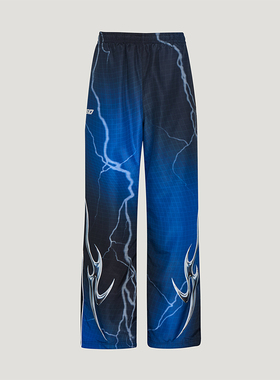 Adidas/阿迪达斯正品三叶草新款男女蓝黑色经典训练运动裤KY5775