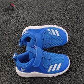 魔术贴跑步训练鞋 小童运动休闲鞋 EF0157 阿迪达斯正品 Adidas