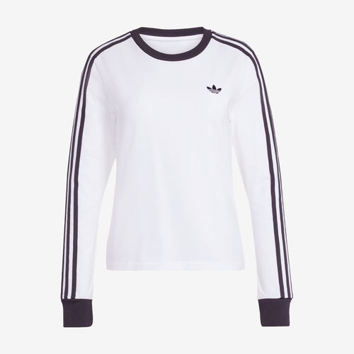 Adidas阿迪达斯正品Firebird女长袖圆领条纹针织运动T恤KD3688