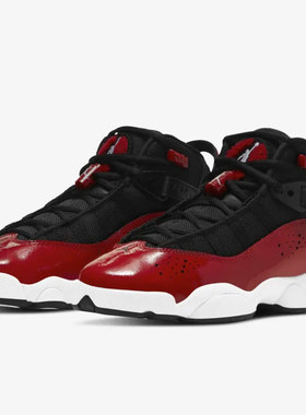 Nike/耐克正品春季新款大童AJ6ip黑红六冠王休闲篮球鞋323419-060
