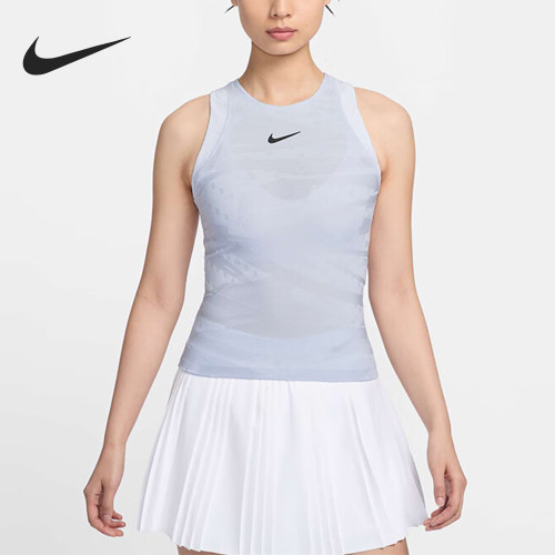Nike/耐克正品夏季新款女士网球运动透气无袖背心FZ6476-085