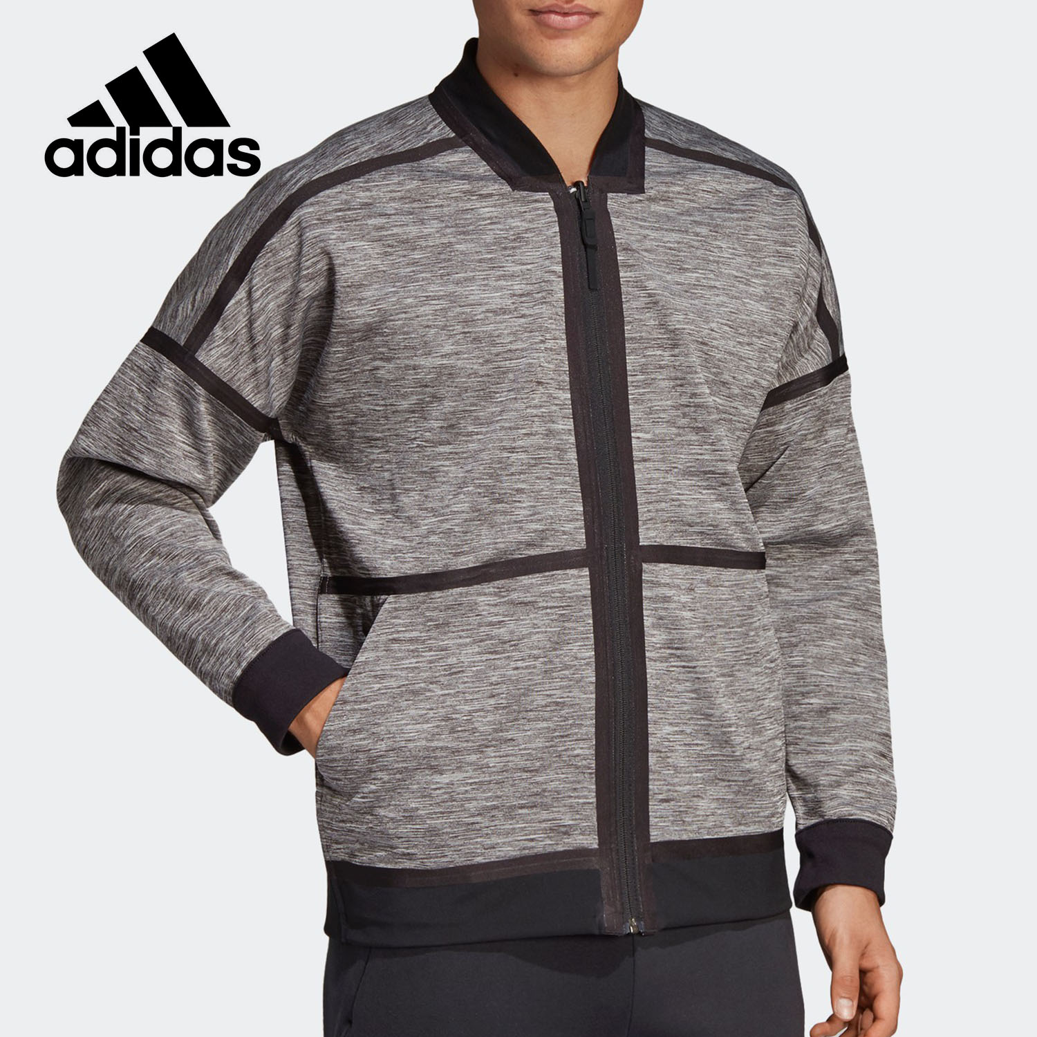 阿迪达斯男子加绒夹克外套